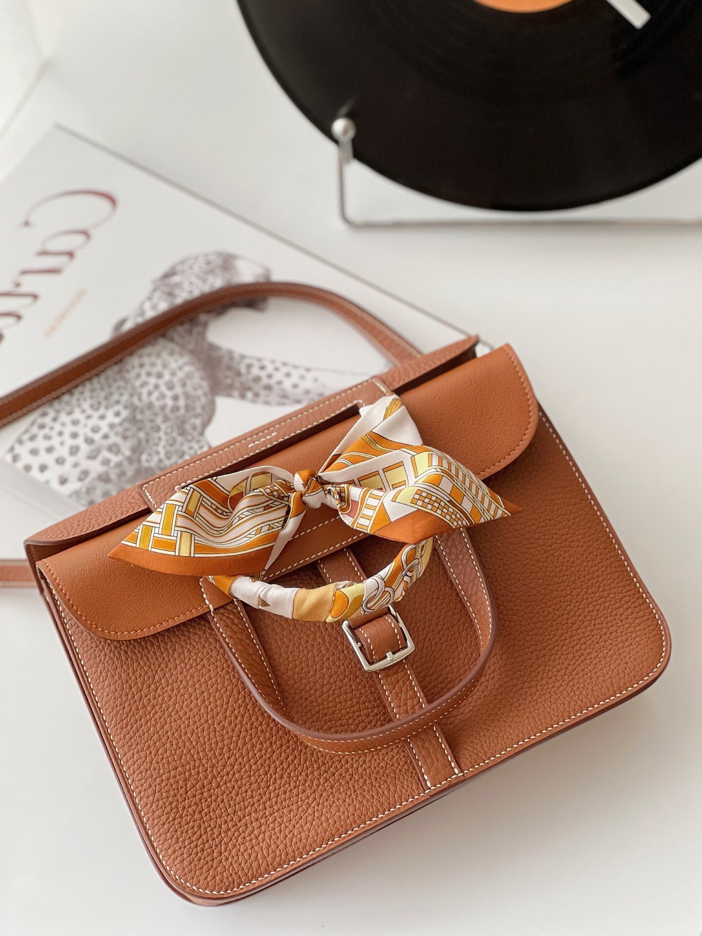 Hermes Shoulder Bag brown