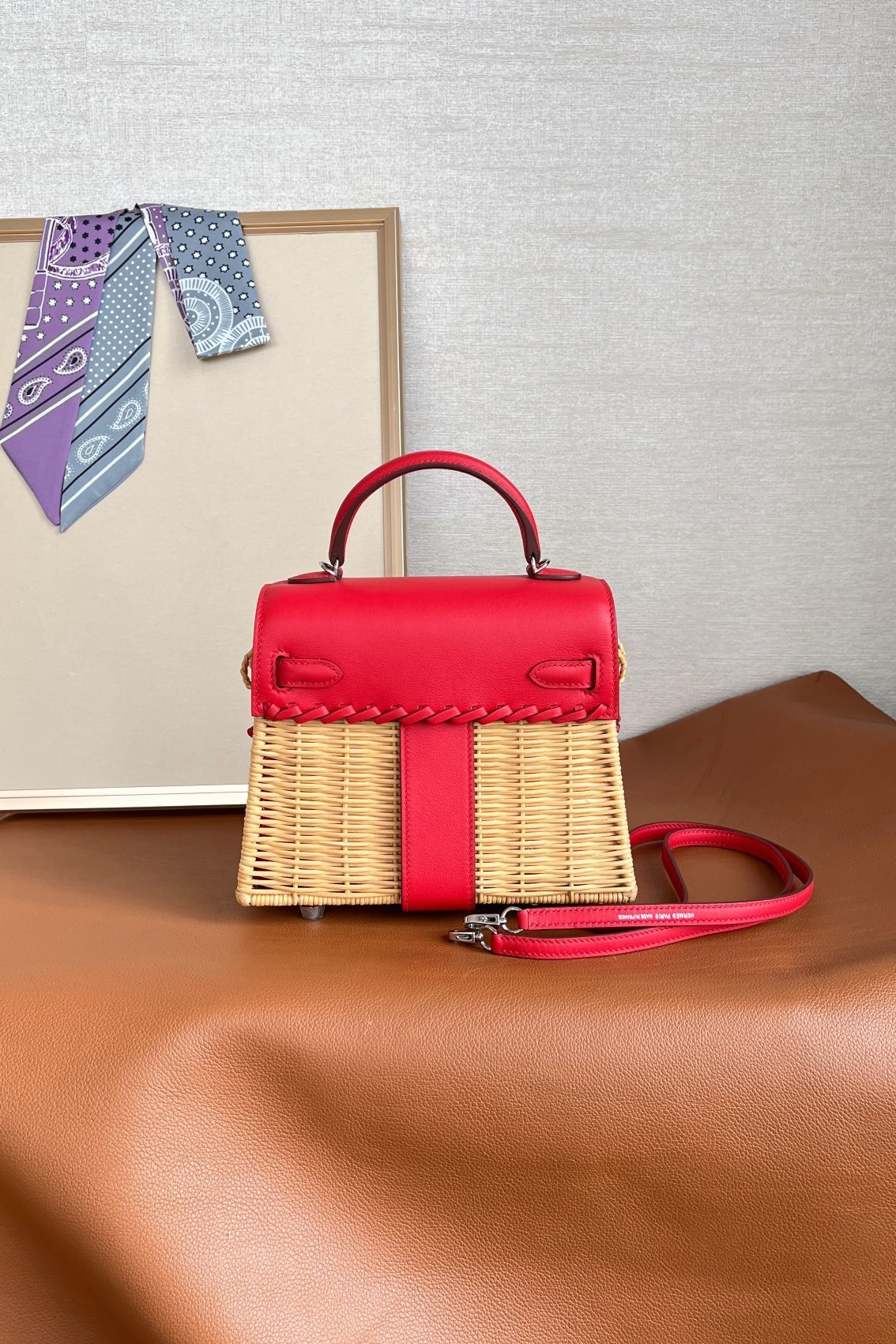Hermes Shoulder Bag red