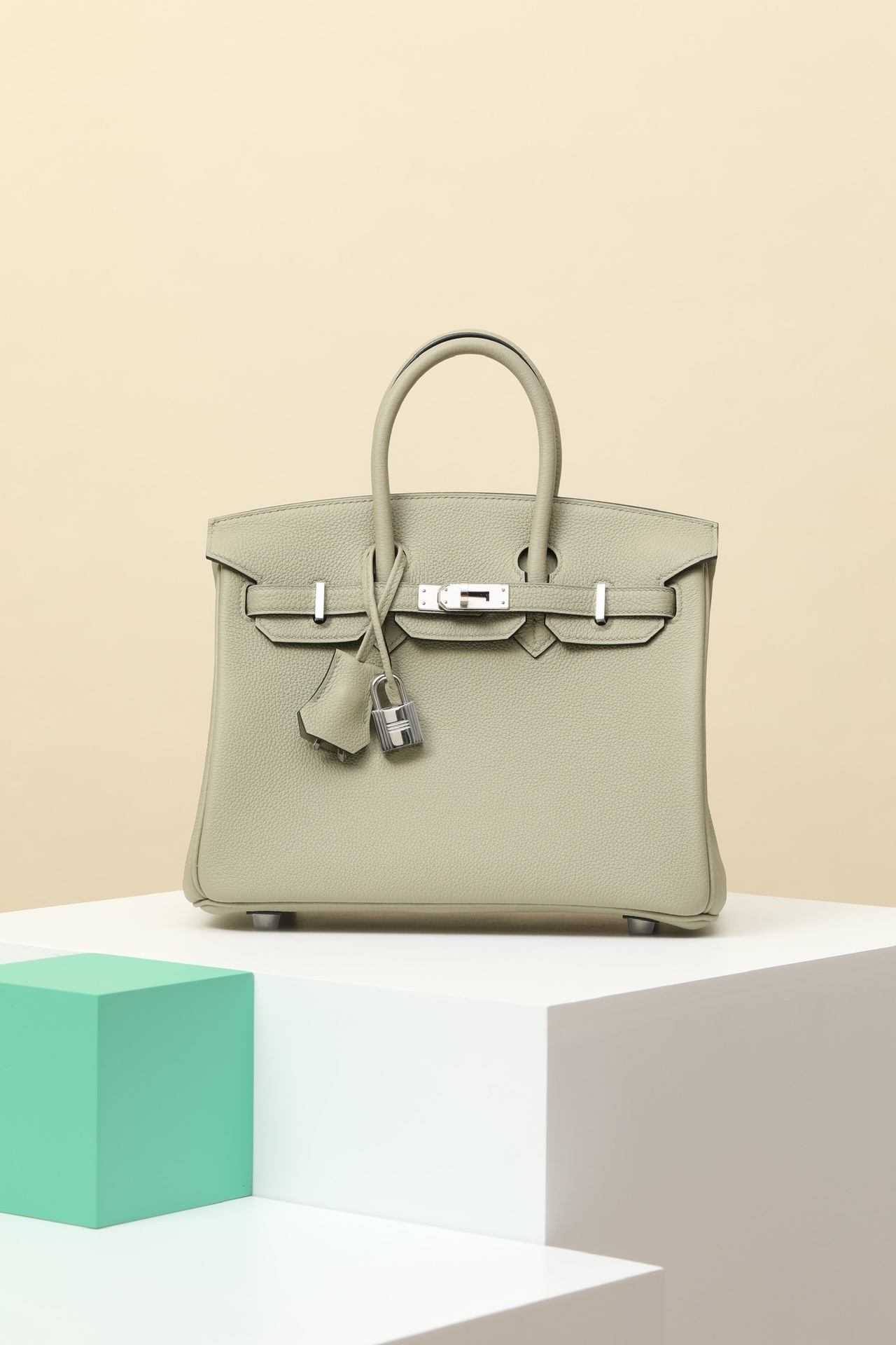 Hermes  Leather Bag green