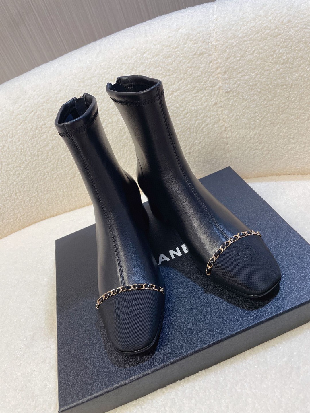 Chanel Boots Black
