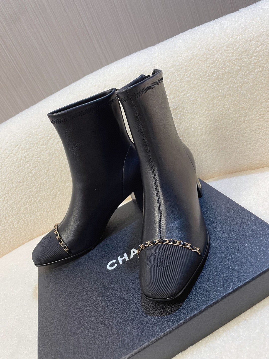 Chanel Boots Black