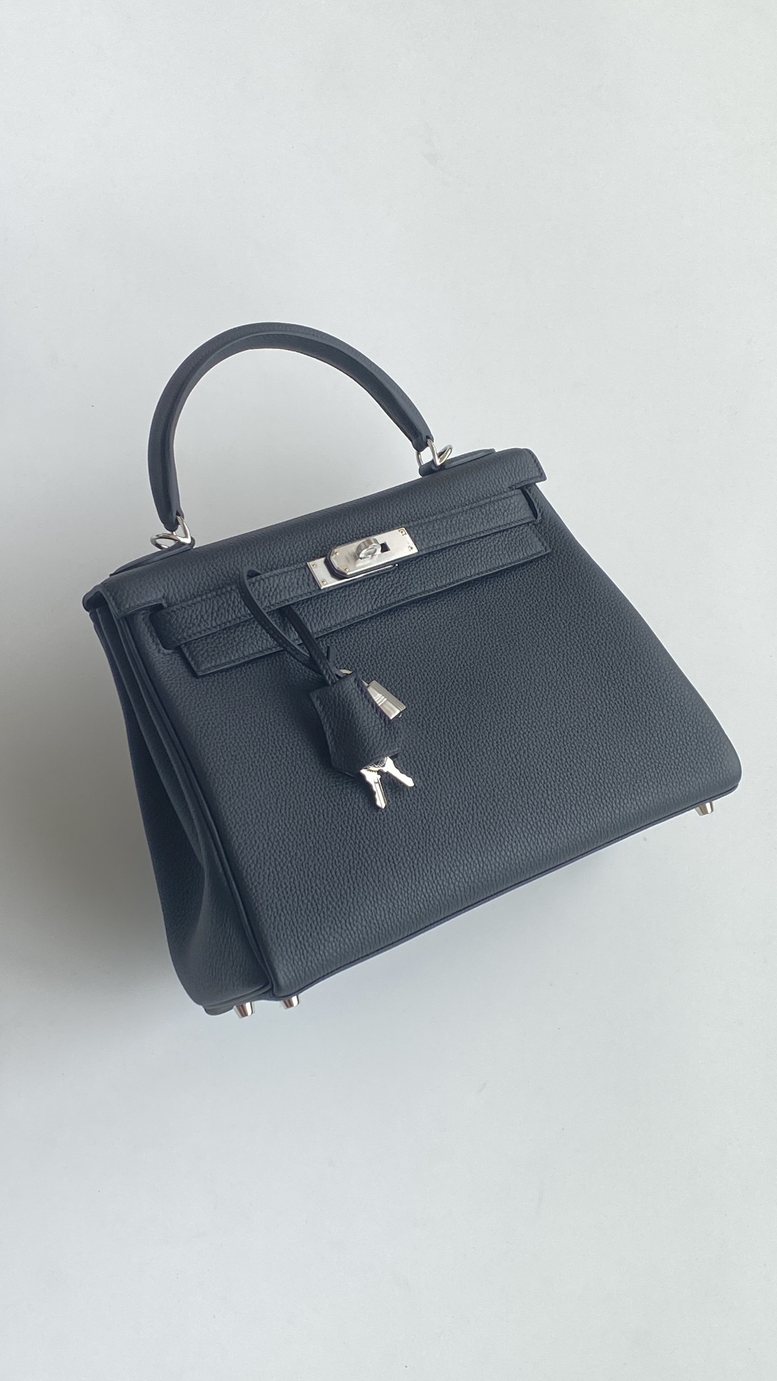 Hermes kelly Leather Handbag