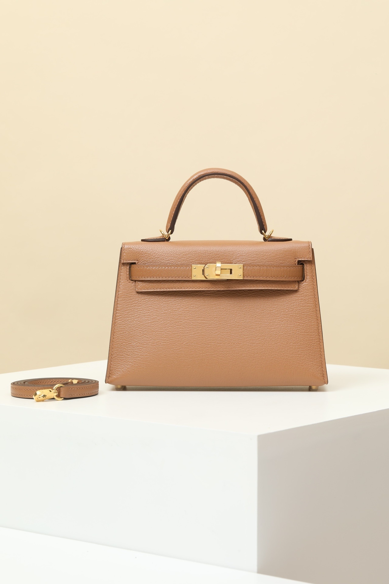 Hermes kelly Leather Handbag