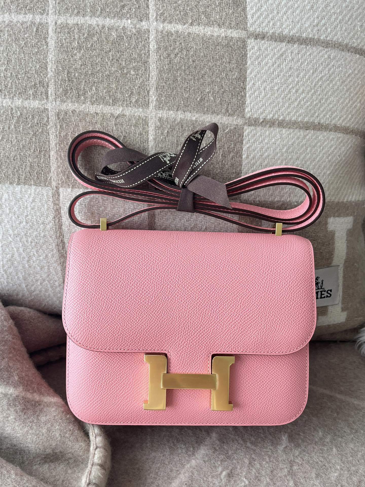 Hermes Leather Tote Bag