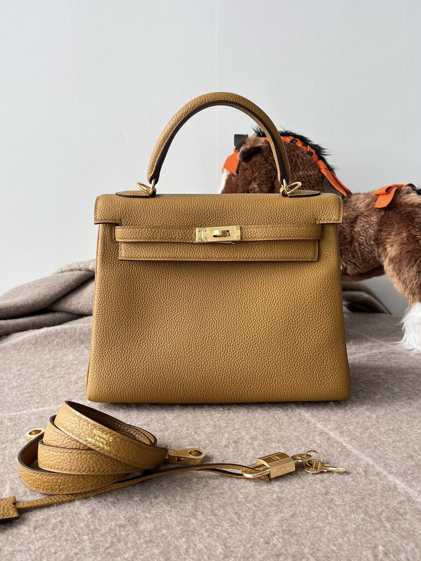 Hermes Leather Tote Bag