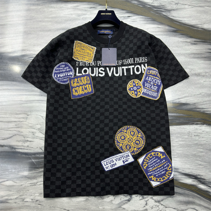 LV Vers Embellished Short-Sleeved T-Shirt