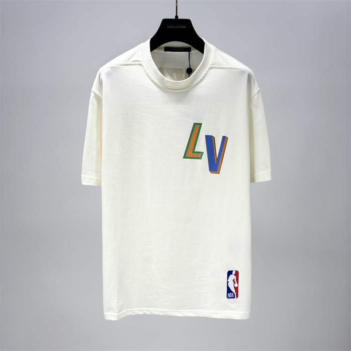 LV Monogram Pointelle Short-Sleeved T-Shirt