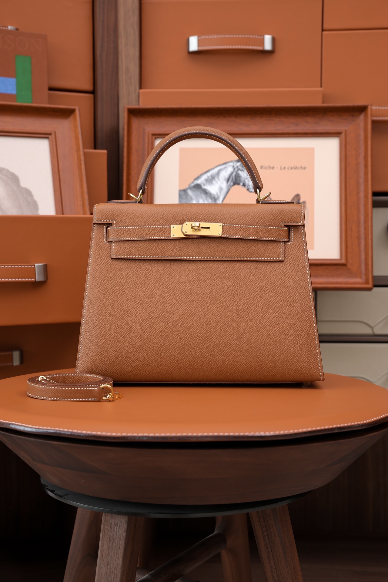 Hermes 20cm Kelly Bag