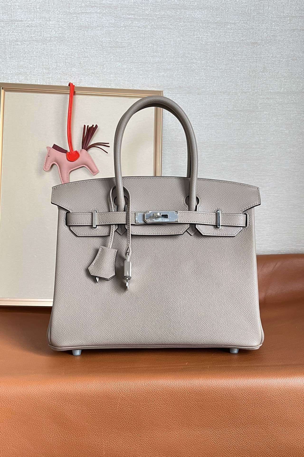 Hermes Mini Birkin shoulder bag