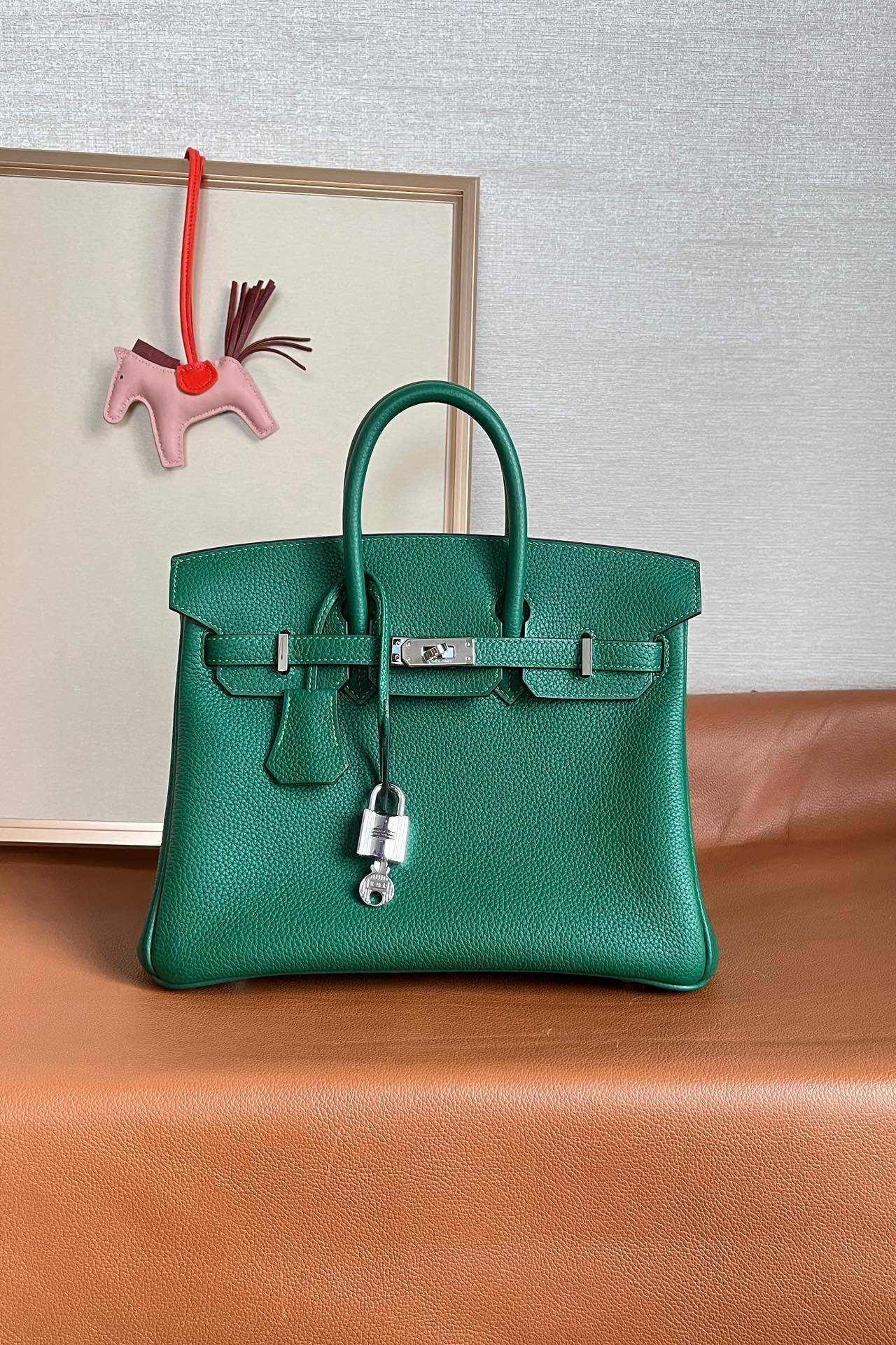 Hermes Birkin 30 Anemone Purple Leather Handbag