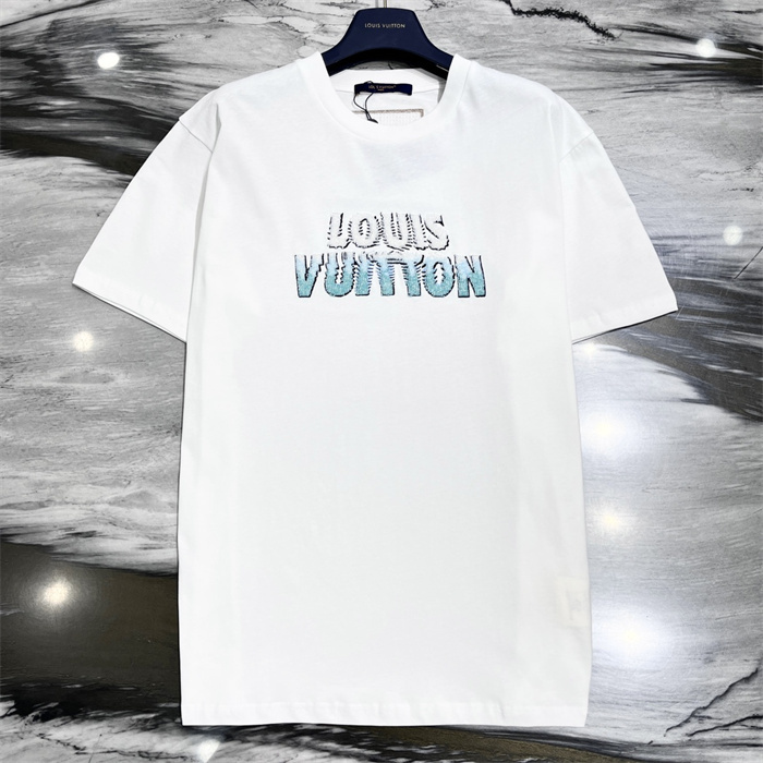 LV Printed Tee T-shirt White