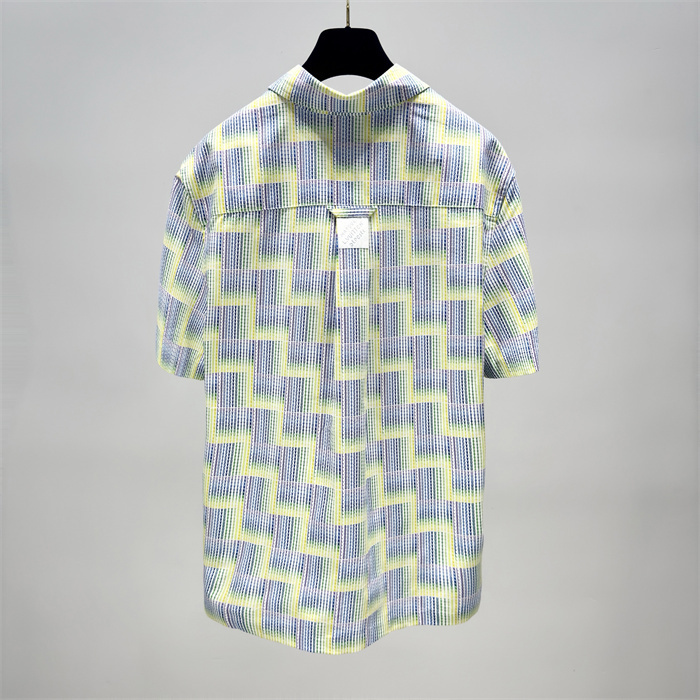 LV Graphic Printed Shirt green
