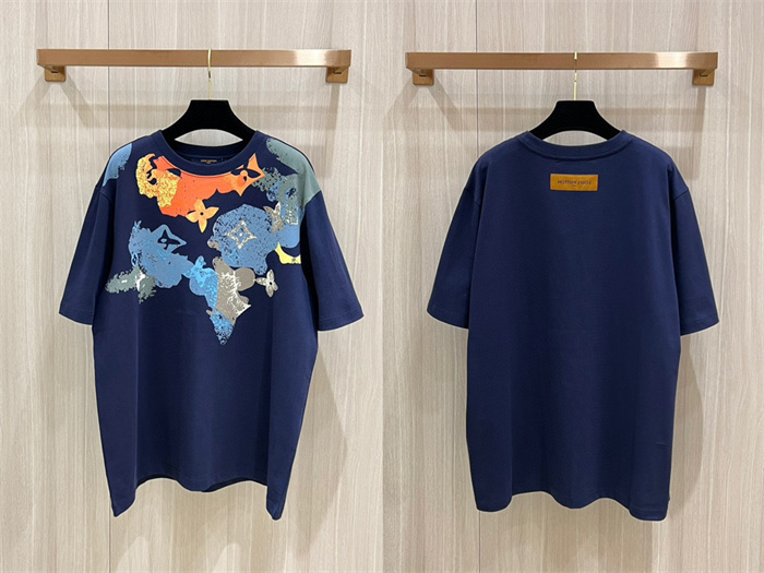 LV Watercolour Monogram T-Shirt black