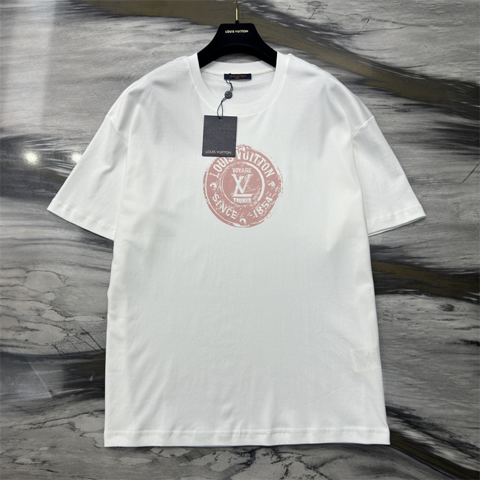 LV Stamp Crop Top - Ready-to-Wear T-Shirt White