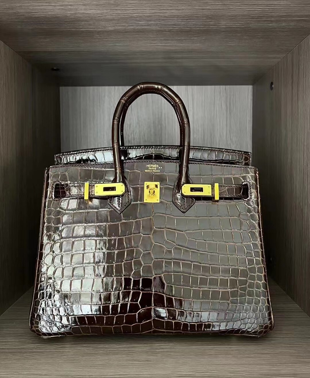 Hermes Birkin Genuine Crocodile Bag