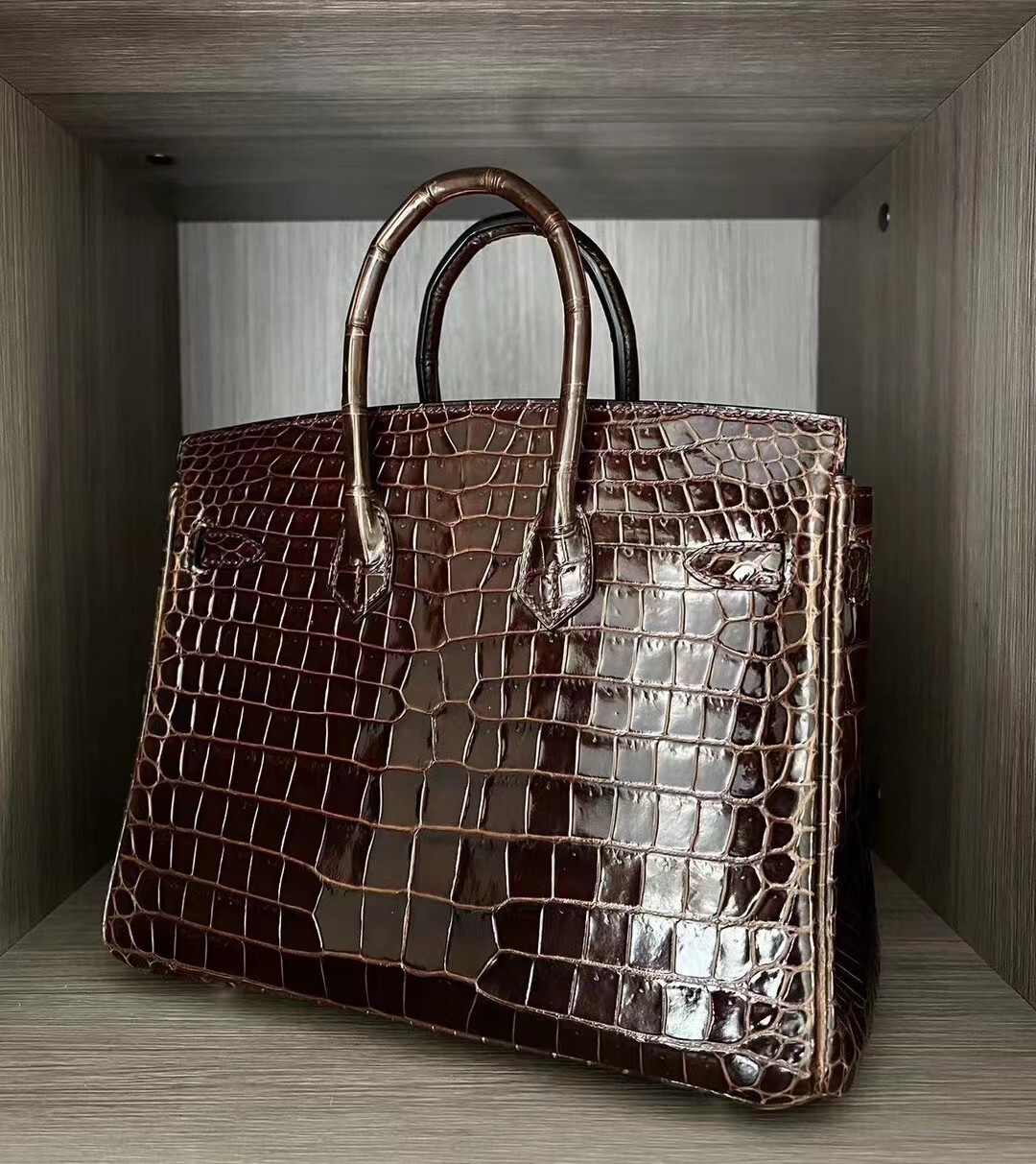 Hermes Birkin Genuine Crocodile Bag