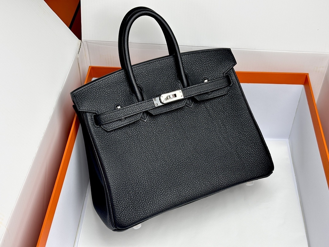 Hermes Birkin Genuine Crocodile Bag black