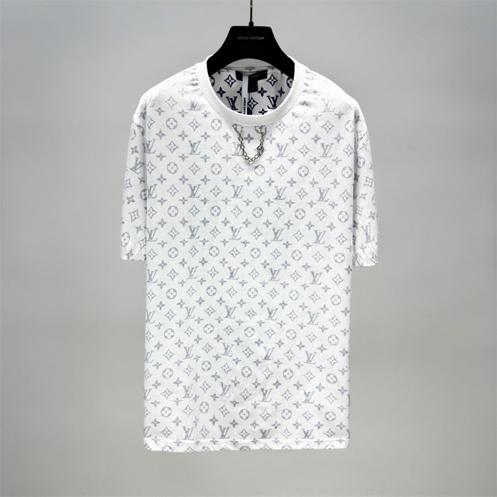 LV Escale Printed T-shirt white