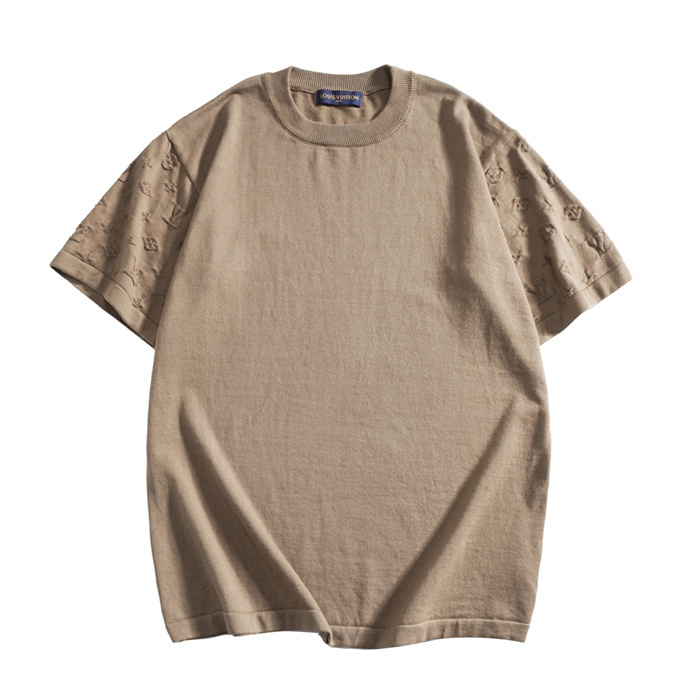 LV Designer T Shirts Casual Graphic Tee for Men and Women