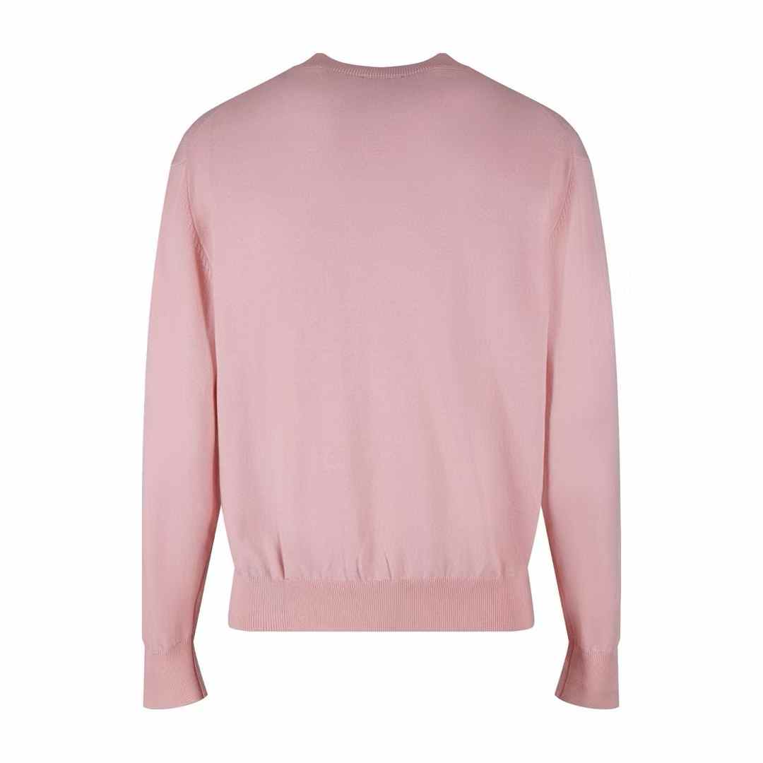 Dior logo-appliqué Cotton Sweatshirt Pink
