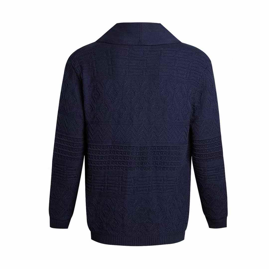 Brunello Cucinelli Shawl Cardigan in Grey for Men