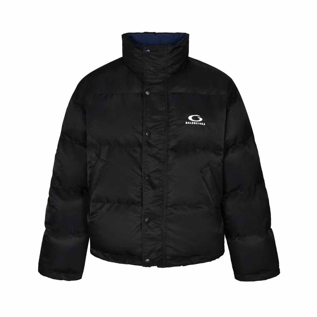 Balenciaga Oversized Puffer Jacket Black