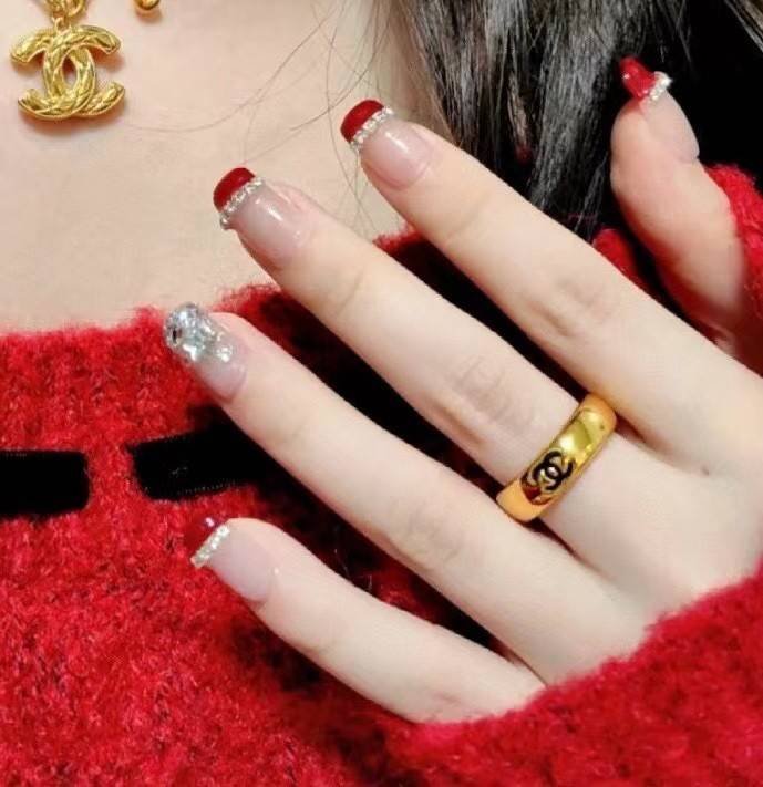 CHANEL RING CC LOGO