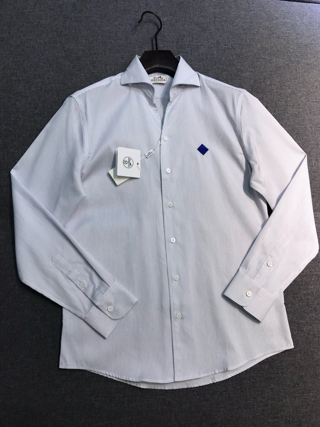Hermes men's button-down shirt