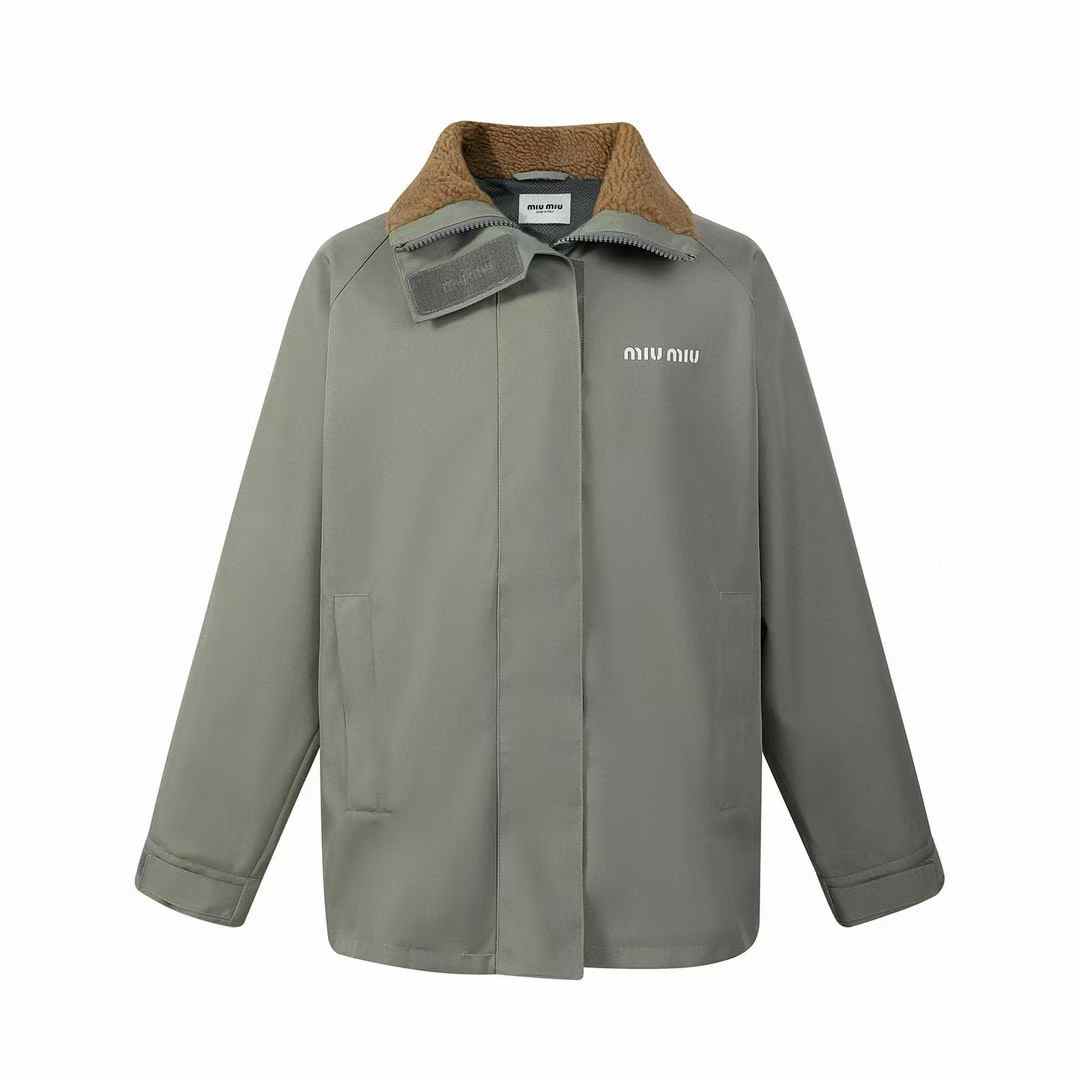 Miu Miu Cordura Blouson Jacket