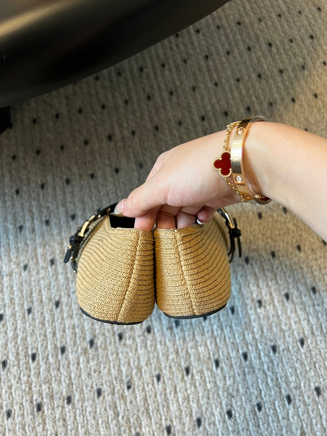 alaia women ballet flats