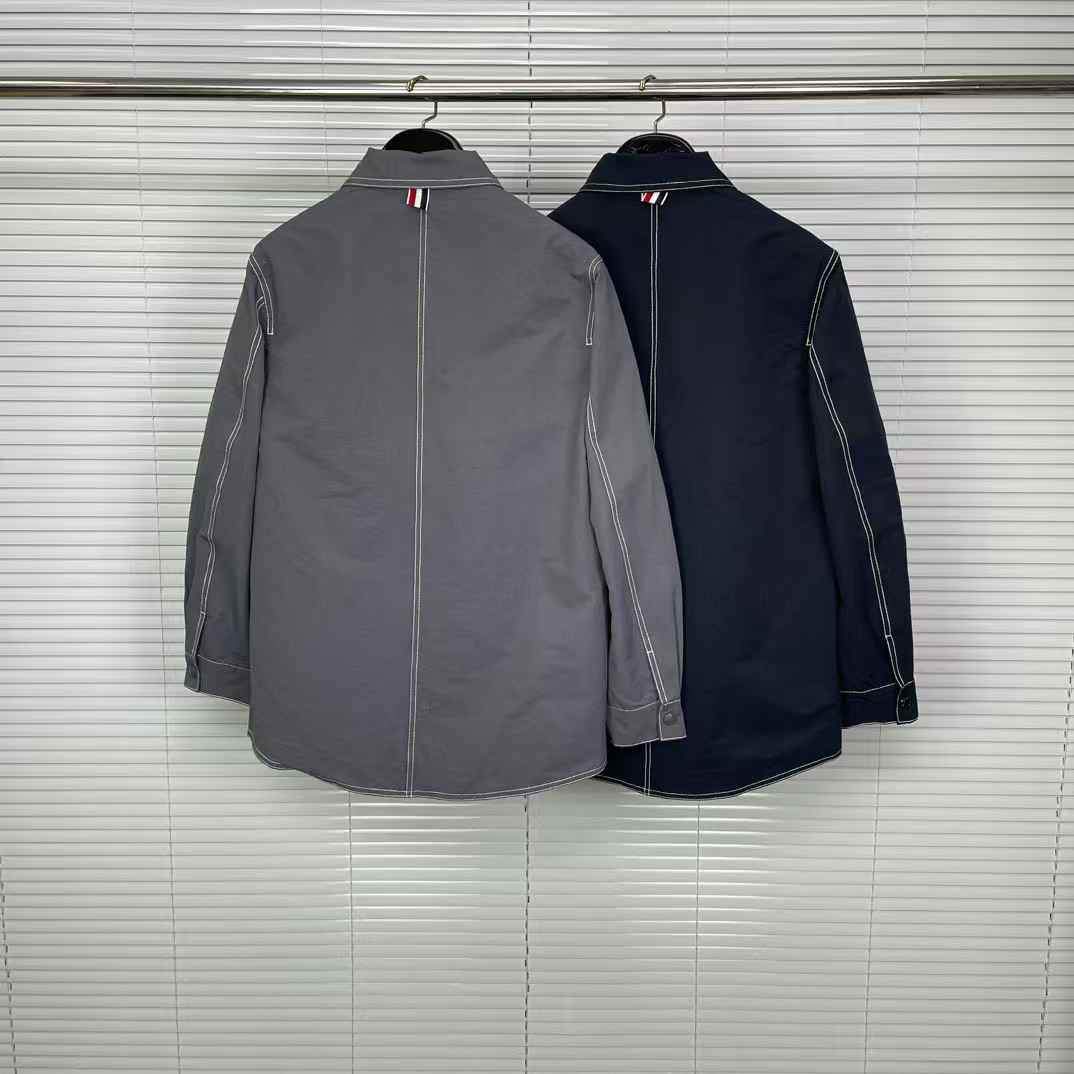 Thom Browne - Typewriter Cloth Cropped Field Jacket
