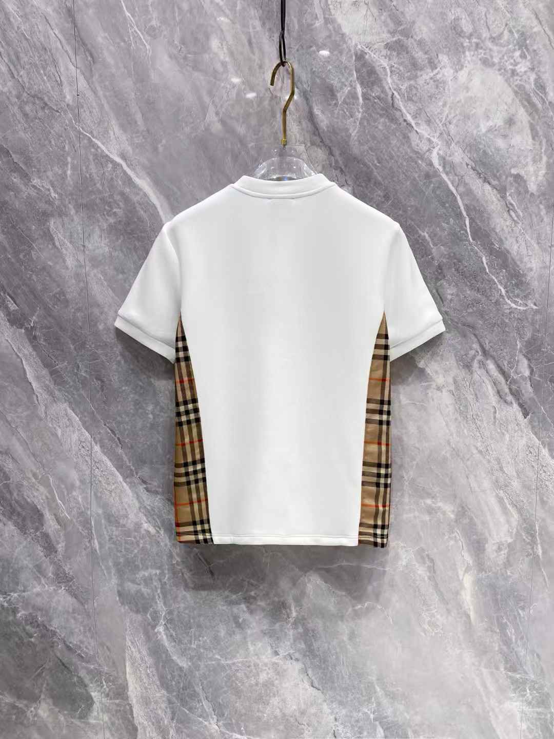 Burberry White Carrick T-Shirt