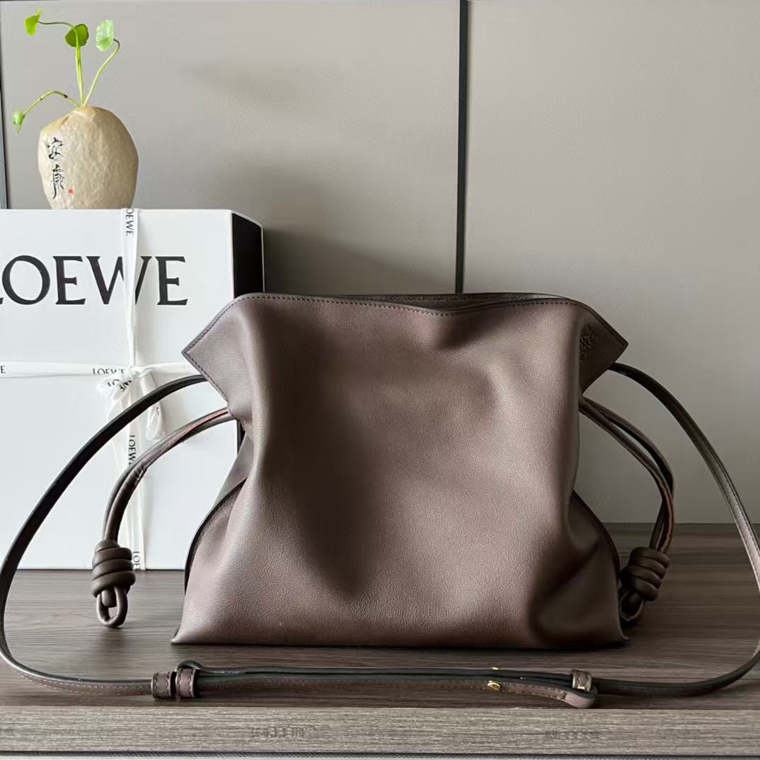 Loewe Medium Flamenco clutch in nappa leather