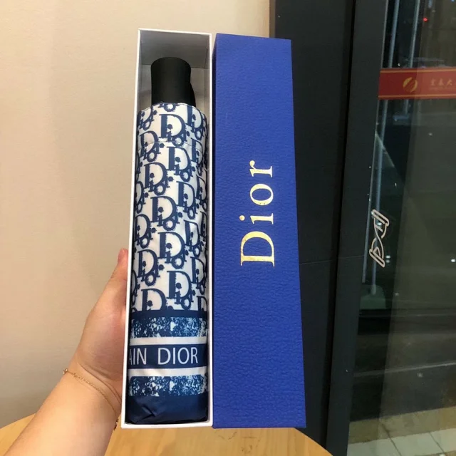 DIOR new tri-fold automatic folding umbrella