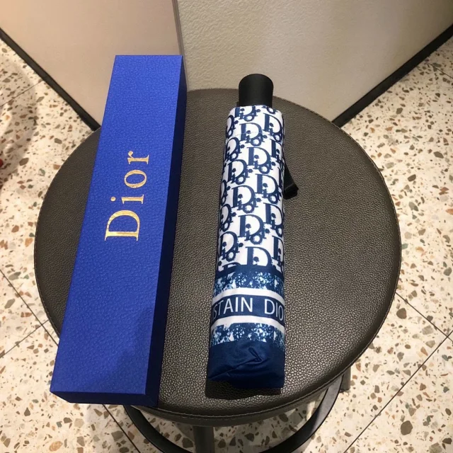 DIOR new tri-fold automatic folding umbrella