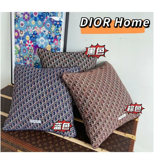 Dior Home's new colorful pillow