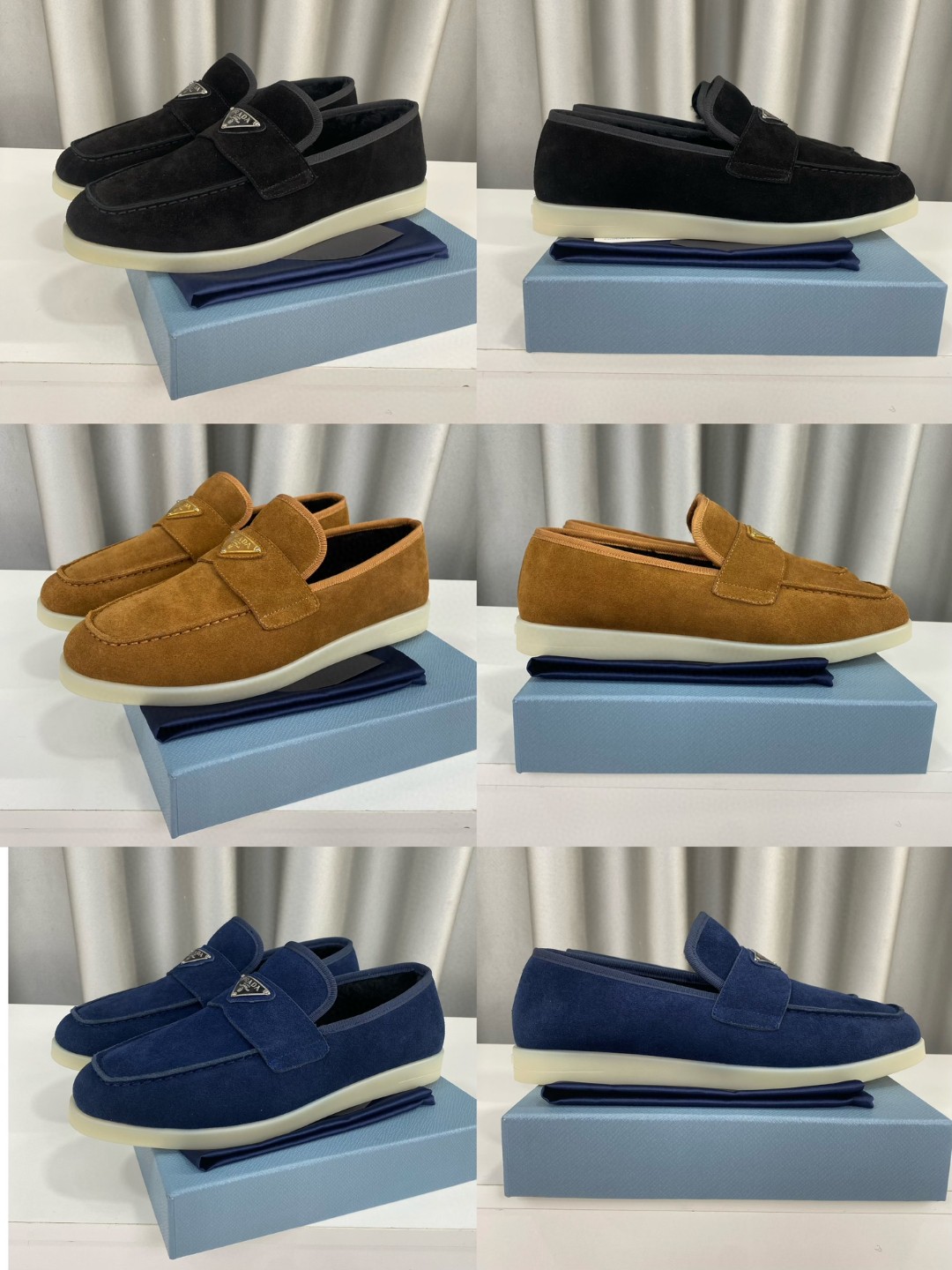 Prada Suede Loafers all colors