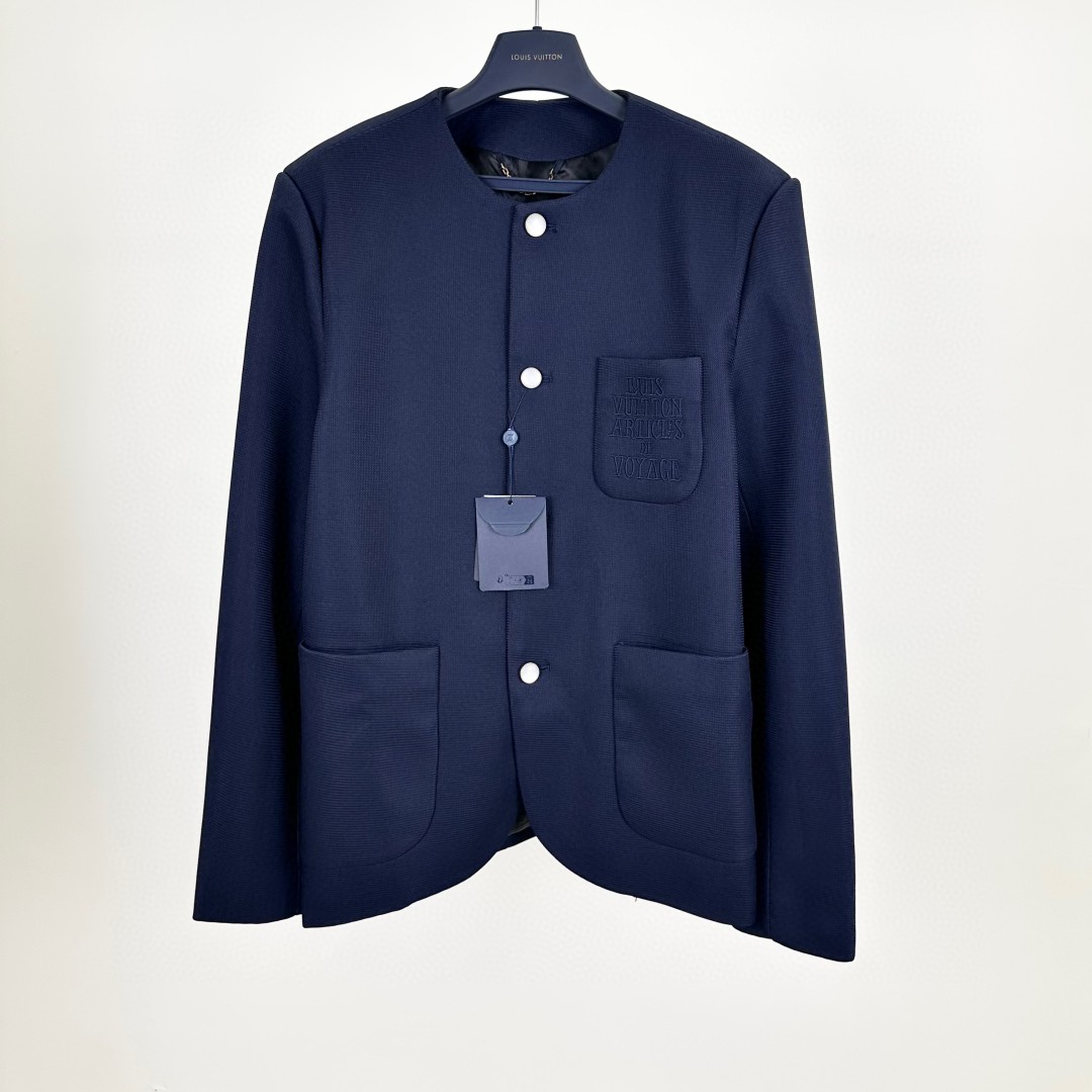 LV Chic Collarless Jacket