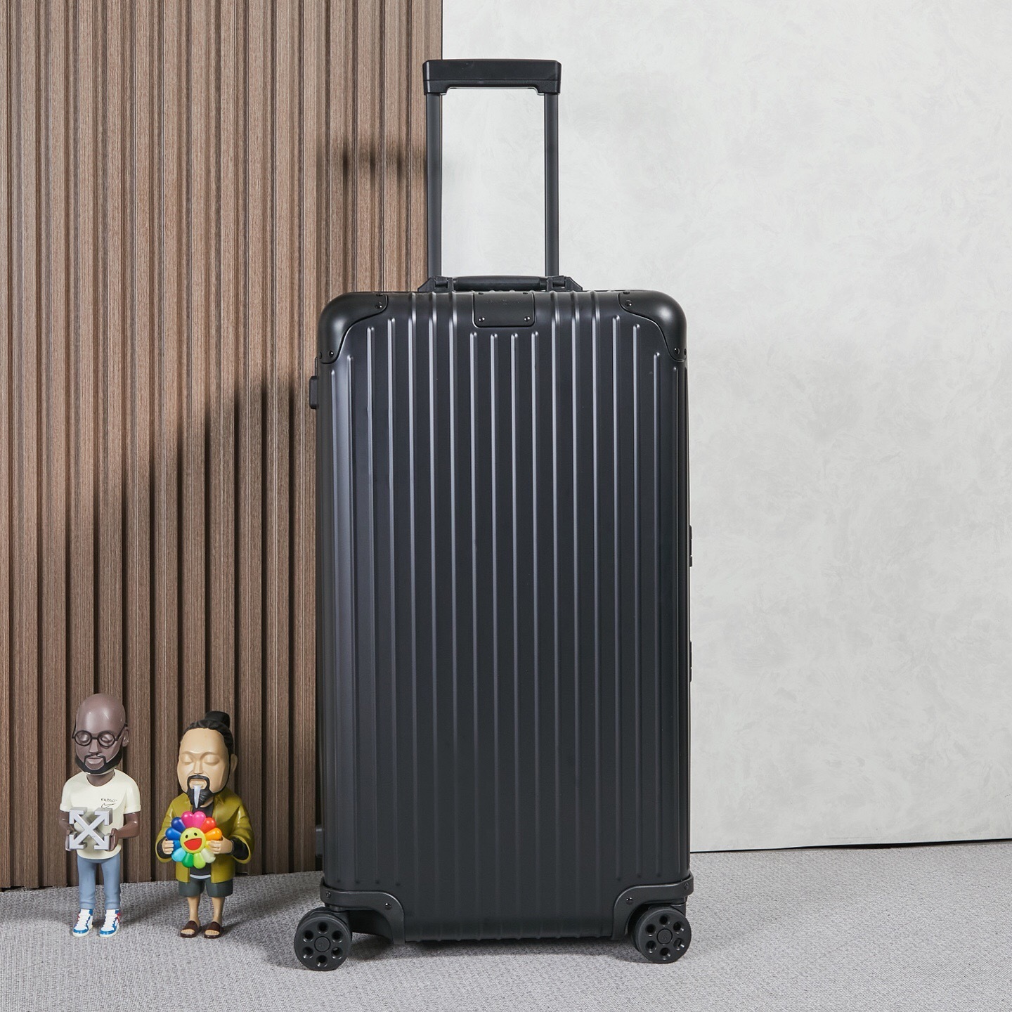 Rimowa Black Luggage & Trolley Bag