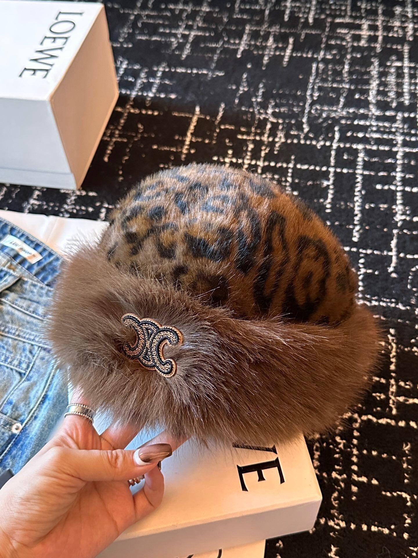 Celine Winter Bucket Hat