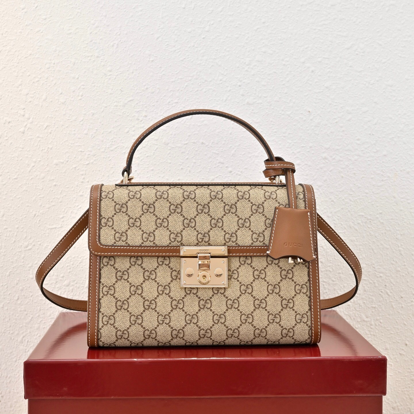 Gucci Padlock medium top handle bag