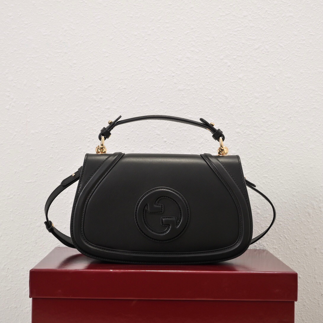 Gucci Blondie small top handle bag black