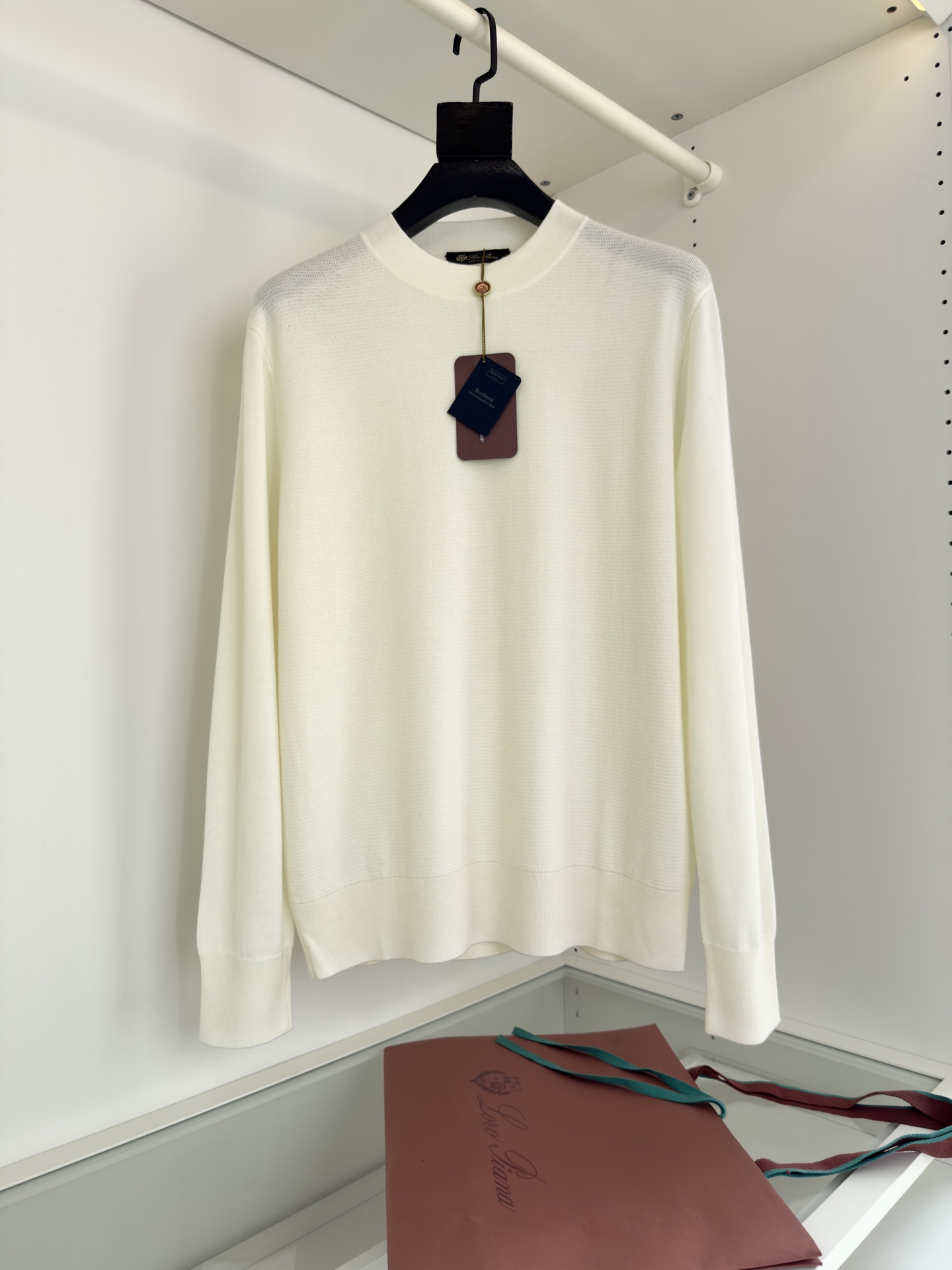 Loro Piana sweater white