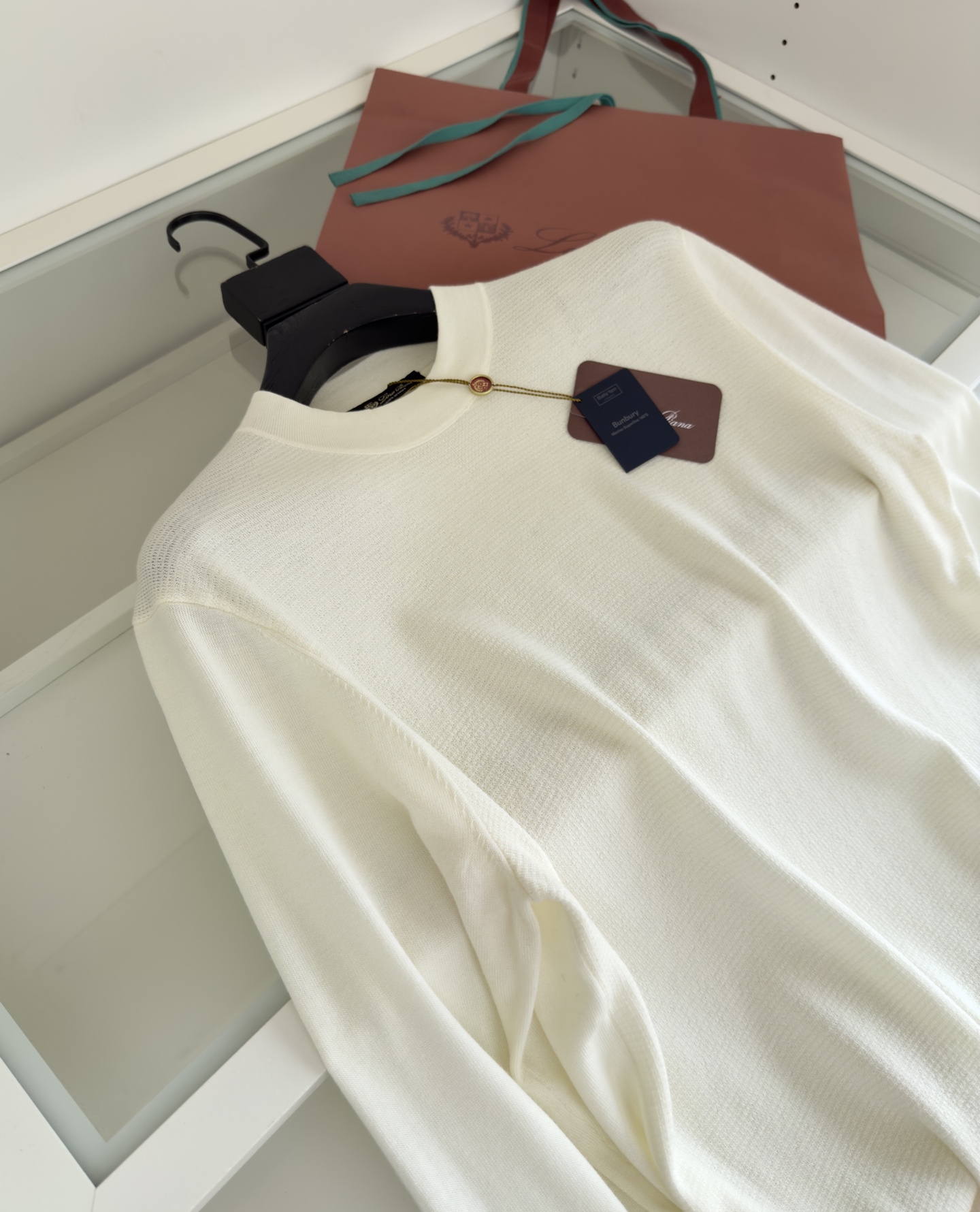 Loro Piana sweater white