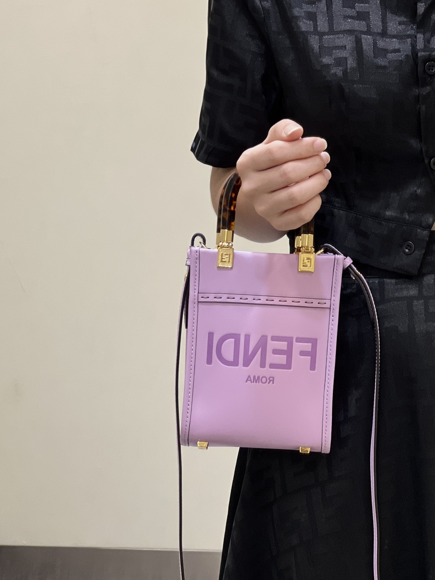 Fendi Handbag Purple