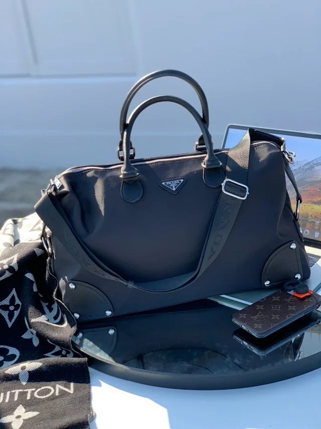 Prada travel bag