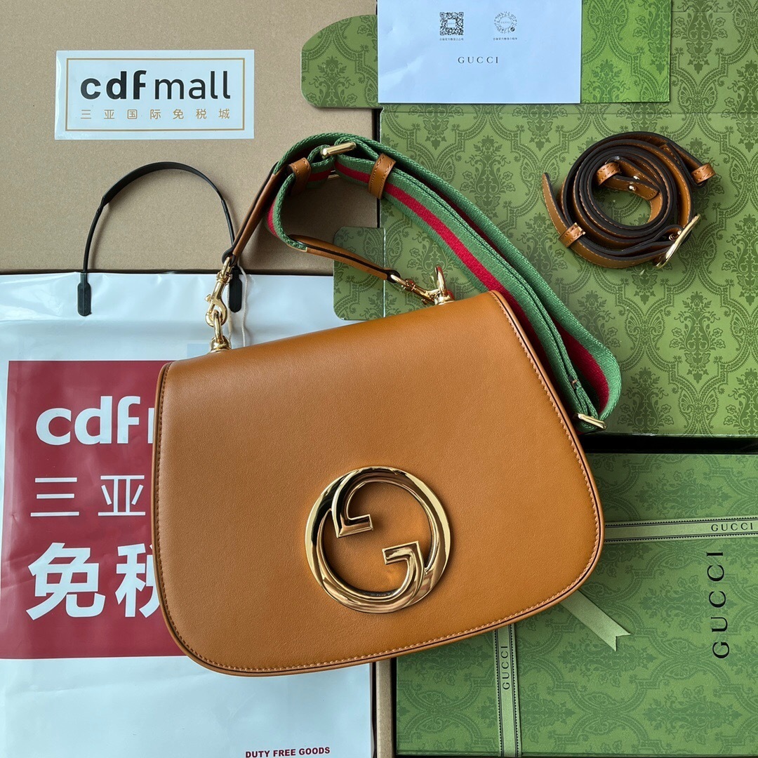 Gucci  Blondie Shoulder Bag brown