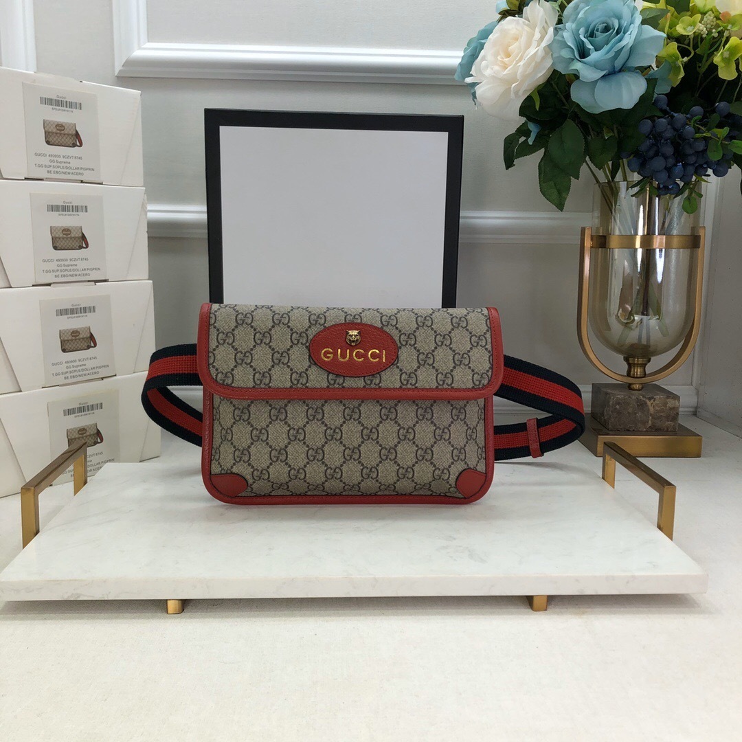 Gucci Supreme Web Neo Vintage Belt Bag
