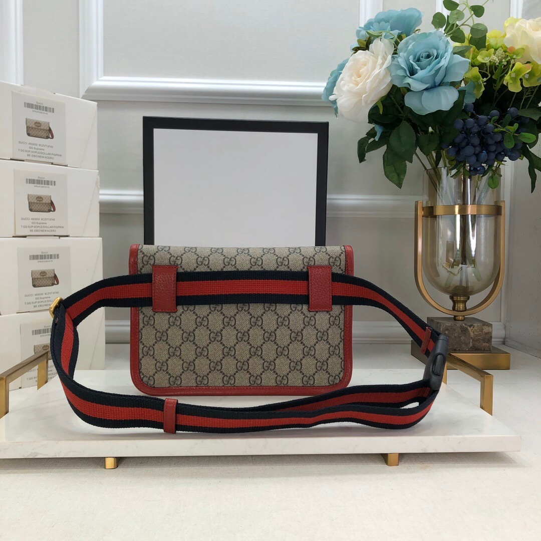 Gucci Supreme Web Neo Vintage Belt Bag