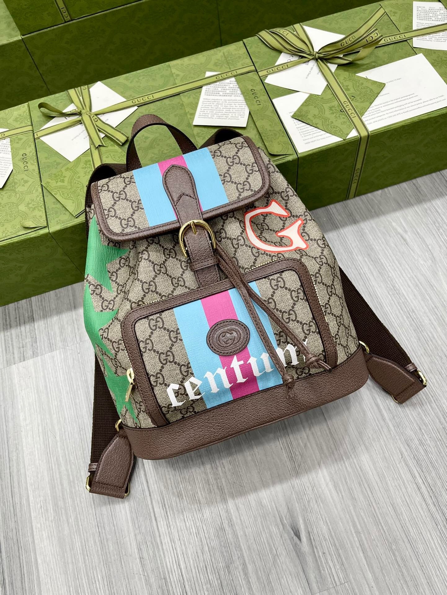 Gucci GG Supreme canvas backpack